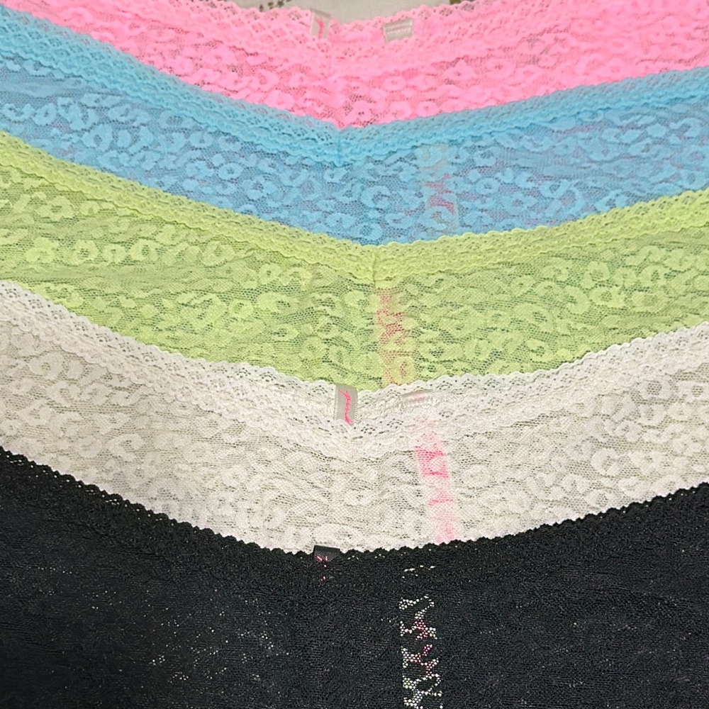 Victoria's Secret/PINK Lace Cheekster Panties Set—5– - Picture 3 of 14